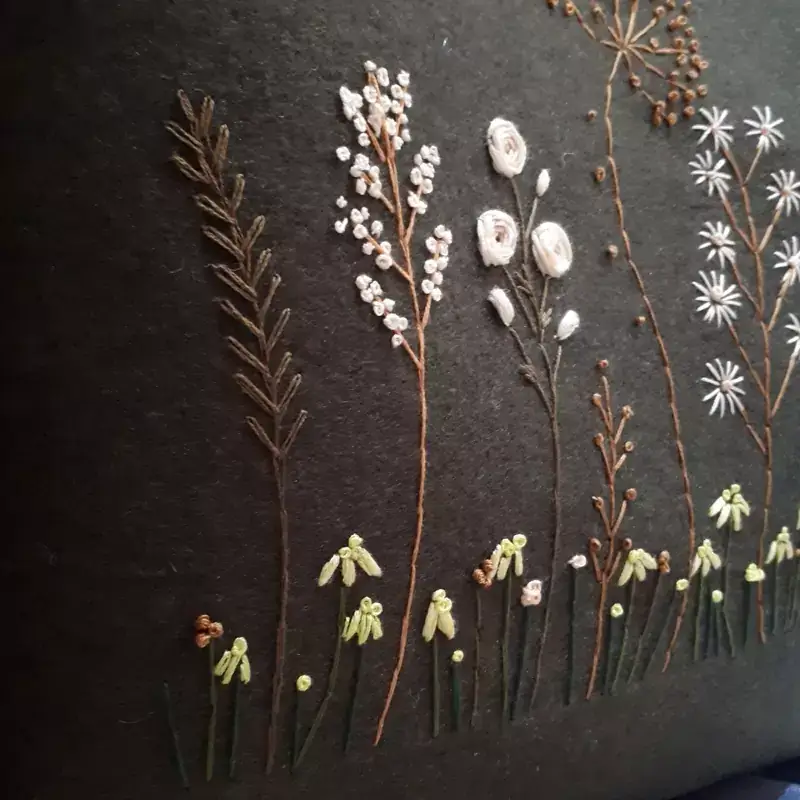 کیف نمدی گلدوزی شده